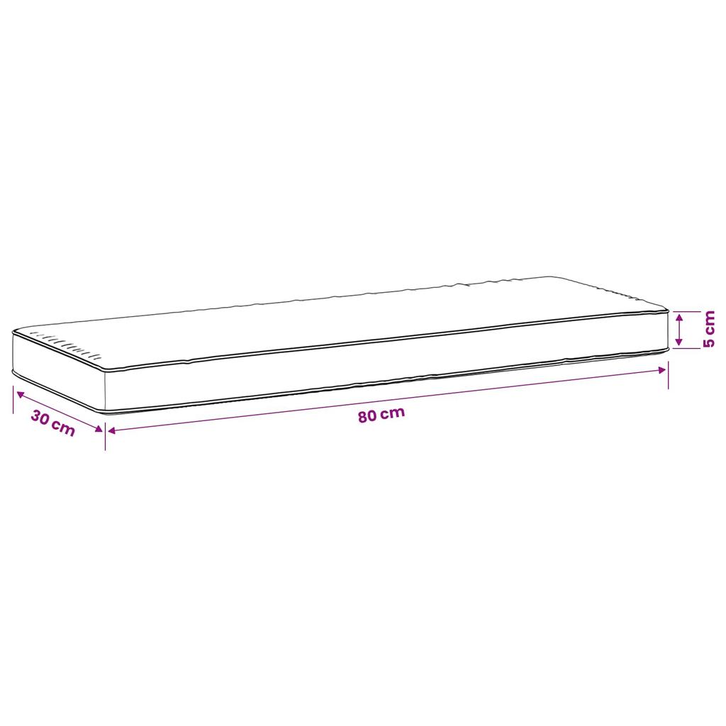 1 piece VUGHT bench cushion 100percent polyester leaf design