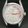 Montre vintage Seiko 5 automatique japonaise pour homme, cadran blanc, modèle D/D, remise à neuf, 528-a277005-12