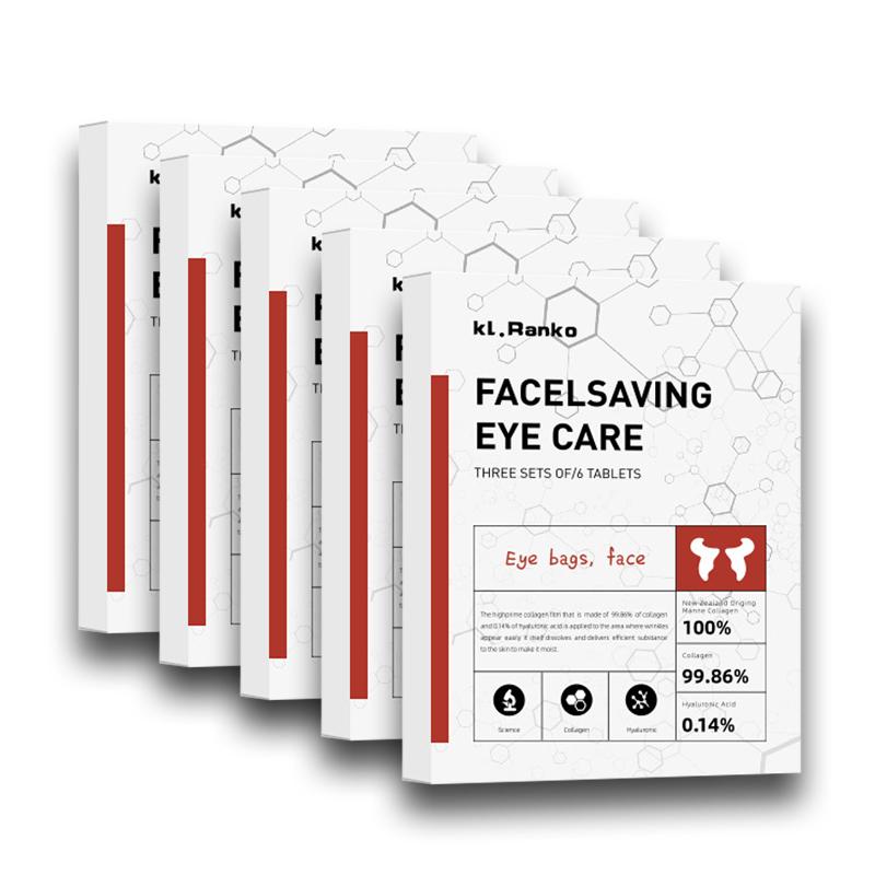 1/3/5 Box Collagen Water Soluble Eye Mask Anti-Aging Face Filler Absorbable Collagen Protein Mask Reduce Fine Lines Wrinkles Skin Care