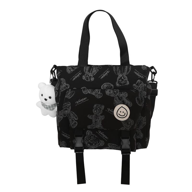 New schoolbag, large capacity and high capacity, backpack for junior high school students, simple casual backpack for primary school students