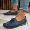 Women's Casual Soft Comfortable Slip-On Loafers Lightweight Flexible Sole Driving Shoes for Everyday Wear
