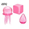Duck Squeeze Toy 3Pcs Stress Relief Soft Stretchy Jellyfish Dog Baby Portable Ball Pizza Bun Ice Cream Waterdrop Cube Sensory Pinch Party Favors