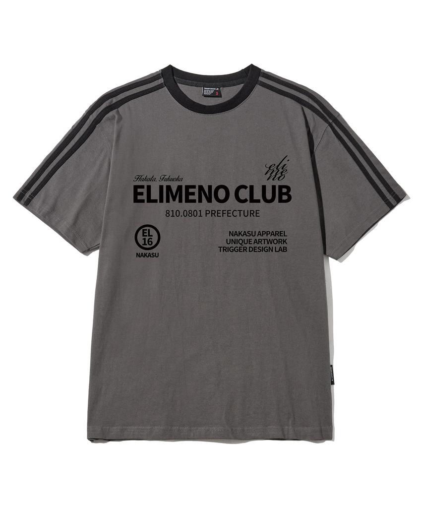 ELIMENO El Hakata Track Line Short Sleeve T-Shirt 5 Colors (Type B)