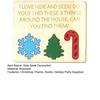 Christmas Hide And Seek Game Rustic Wooden Hide Seek Board Decoration Family Game Holiday Party Candy Cane Tree Snowflake Puzzle Ornament