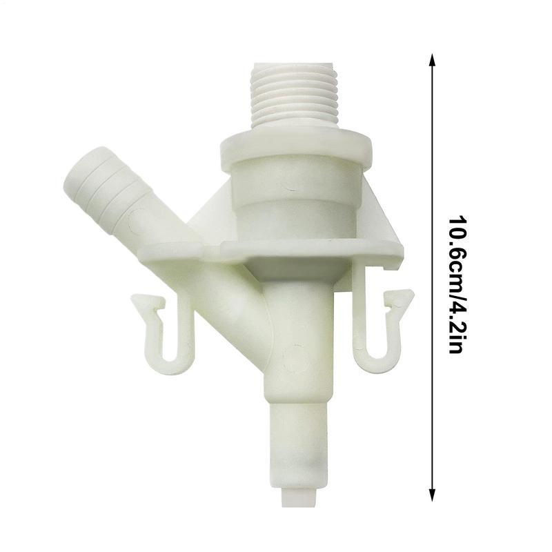 Motor Home Toilet Water Valve Mobile Home Flush Toilet Valve Replacement Leak-Proof Vehicle Interior Tools For Stage
