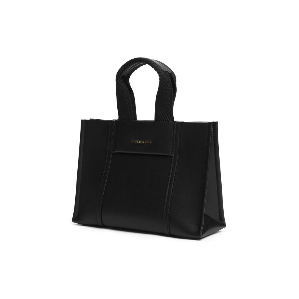 CHARLES&KEITH Pu Handbag Women's Cognac Light Umber / Beige / Black (Unisex) Handbags CK2 31220029