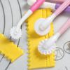 3 Stück Backwerkzeuge 6 Muster Blumenschnitzgruppe Kuchenwerkzeuge Dekorativer Stift Drehen Zuckerwerkzeuge