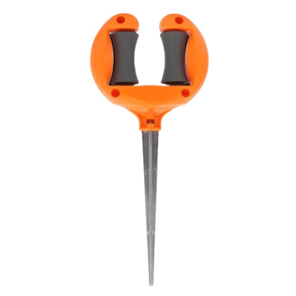 Durable Garden Hose Guide Roller Top Lawn Hose Guide Guide Nail Hose Guide Spike  Farm оранжевый