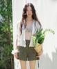 Moui Ruffle Lace Blouse (O/White_Half Sleeve)