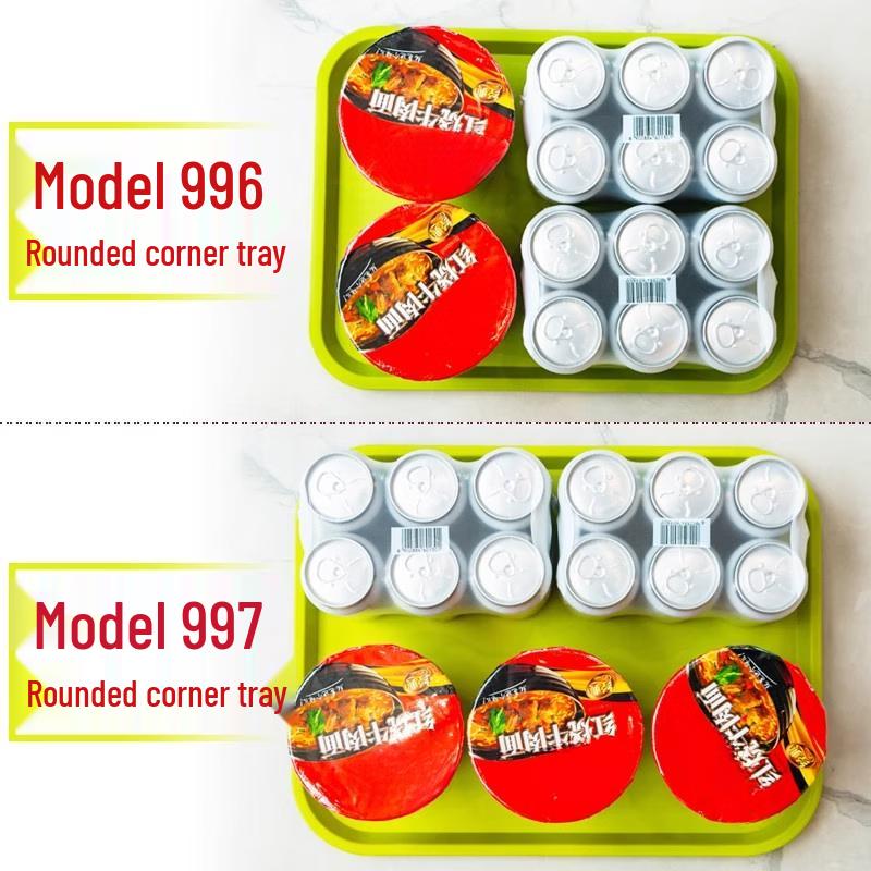 Rectangular Plastic Serving Tray