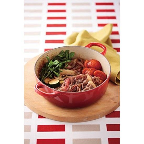 Cocotte Japonese 24cm Cherry Red