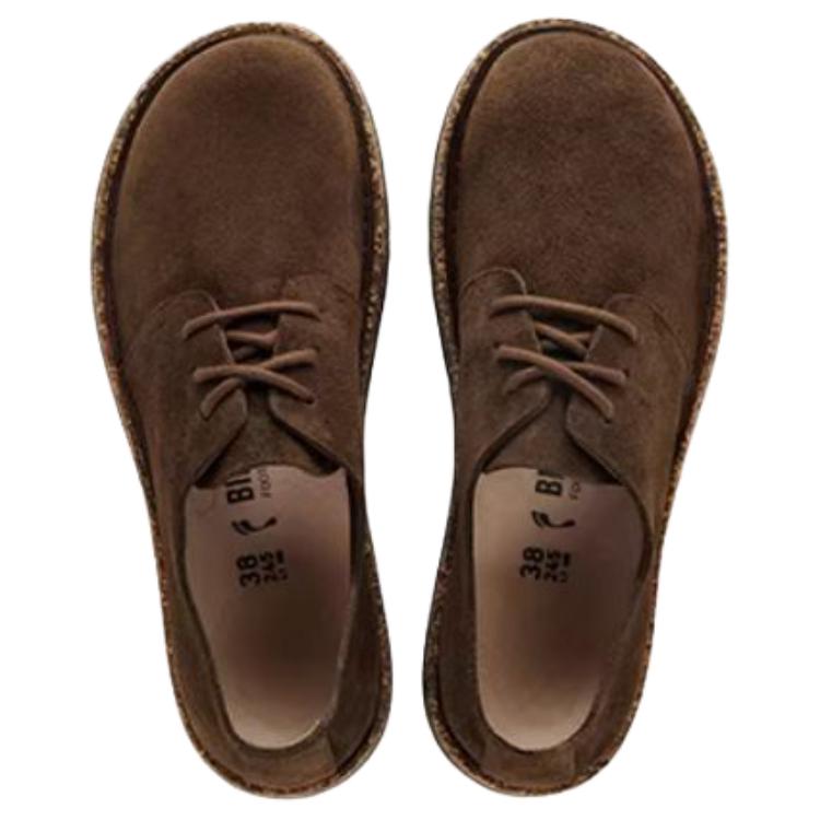 Birkenstock Uppsala Suede Low top Casual Shoes Unisex Coffee Narrow 1031527