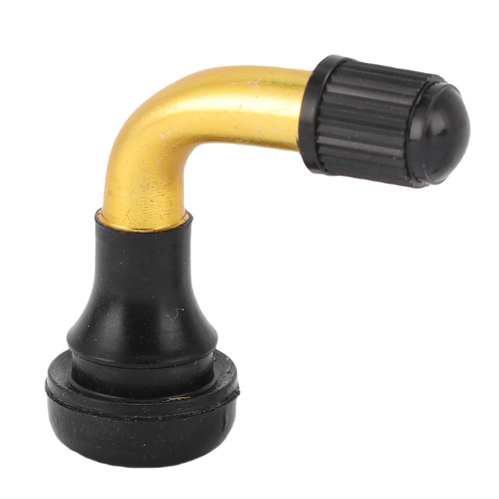 8PCS Brass ,Rubber Tubeless Tire Valve Stem Angled Motorcycle Tire Valve Stem Scooter Tubeless Tire