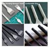 4Pcs/set 1/2/4/6 Prong DIY Leather Hole Punch Tool Leather Stitching Tools Diamon Chisel Leather Carving Punch Hole Tool