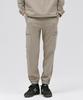 CHASECULT Men'S Tricot Fleece-Lined Cargo Jogger Pants - Beige