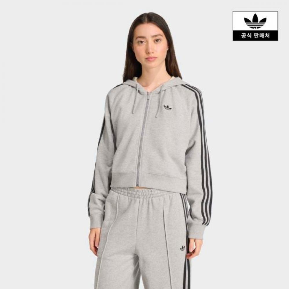 

Adidas Adicolor 3 Stripes Short Zip Hoodie Jx5282 JX5282/AXS
