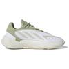 Adidas Originals Ozelia Leather Classic Retro Shock Absorbing Non-Slip Durable Low-Top Dad Shoes Unisex Sneakers White Green GY9977