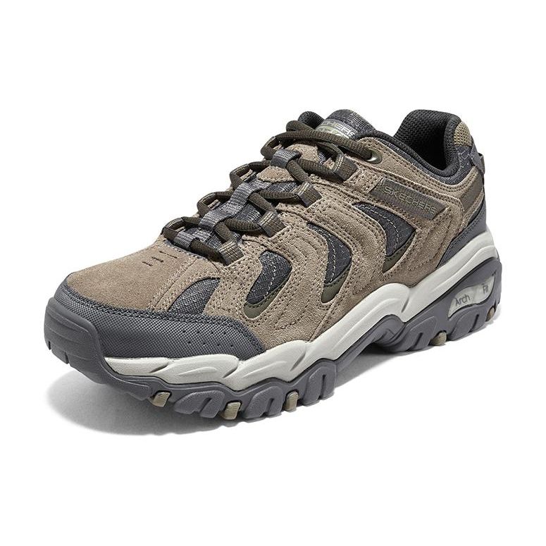 Skechers Xingshan Men Brown Low Top Outdoor Shoes 237542-TNCC