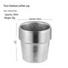 Shangqi Pure Titanium Double-Wall Insulated Coffee Mug