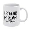 1pc 11oz White Ceramic Coffee Mug, Double-sided Funny Print, Smooth Body, Comfortable Grip, Microwave and Dishwasher Safe