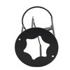 Manual Firewood Kindling Splitter Cast Iron Log Splitter Wedge Wood Splitting Wedge Firewood Cutter Hand Sturdy Wood Chopper