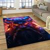 Nordic Viking Odin Valhalla Valknut Carpet Rug for Bedroom Living Room Home Sofa Decoration,Children Game Large Decor Floor Mat