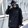 AOGZ Streetwear Half-Zip Pullover Jacket