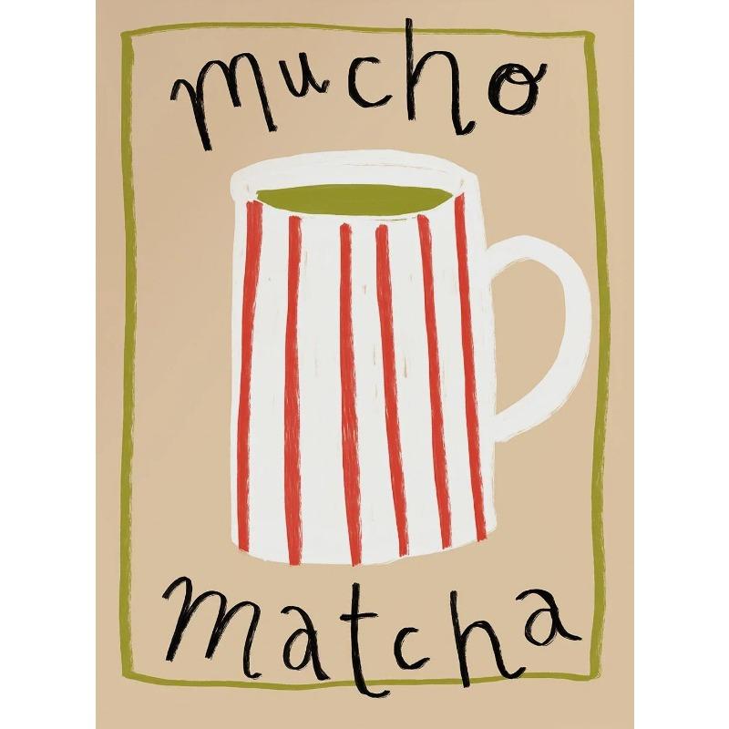 Retro Kitchen Coffee Latte Cocktail Fashion Posters Minimalist Wall Art Print Canvas Painting for Living Room Modern Home Decor