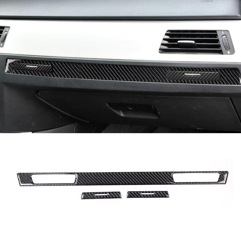 Für BMW 3er Reihe E90 E92 E93 2005 - 2011 2012 Auto Mittelkonsole Beifahrer Armaturenbrett Panel Leiste Getränkehalter Abdeckung Rahmen Zierleiste