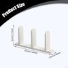 4Pcs Siding Closet Door Floor Guides Brackets Sliding Bottom for Cabinets