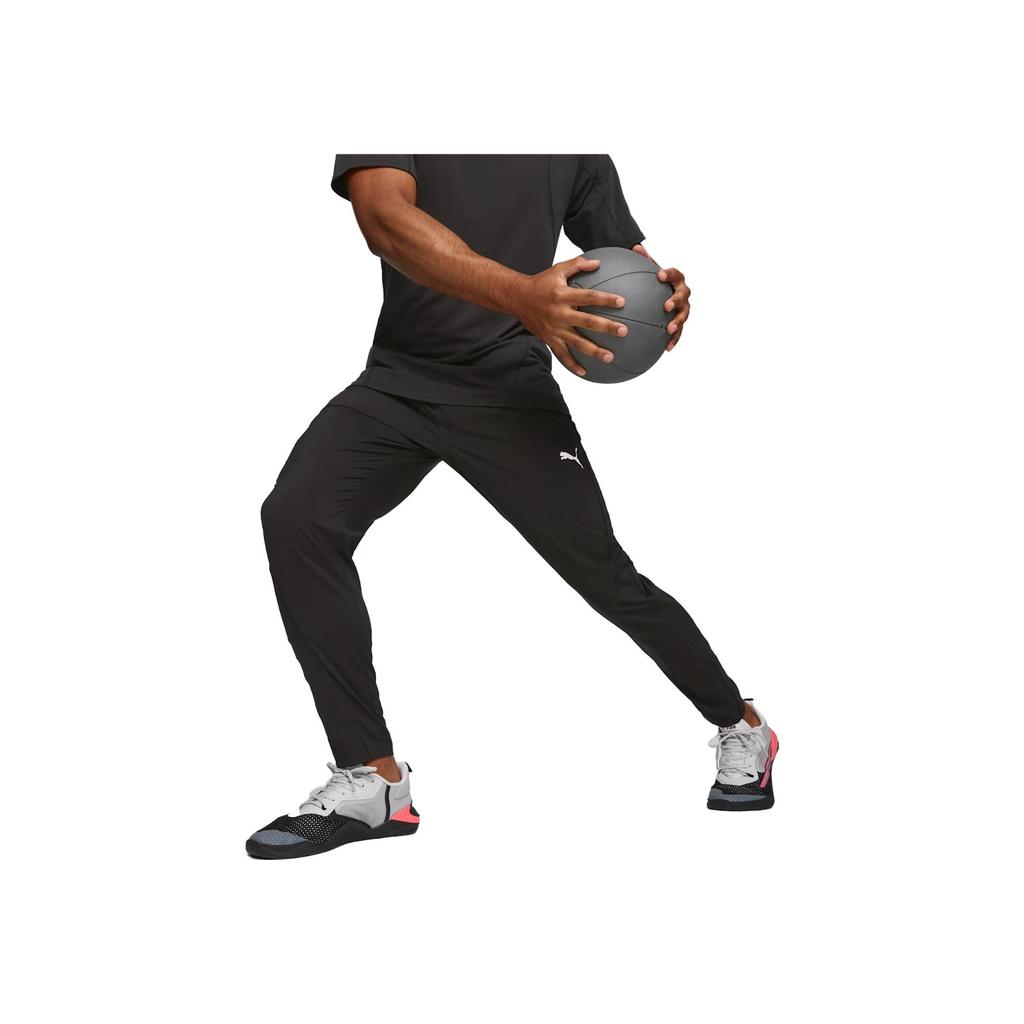 New PUMA Casual Pants Men's Black 523861-01