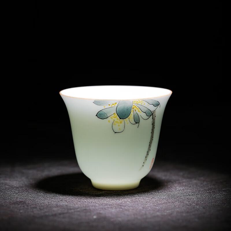 Hand-Painted Ceramic Kung Fu Tea Set