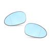 For BMW E88 E82 E90 E91 E92 E46 Z4 OEM Side Door Wing Blue Mirror Glass Heated