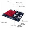 DIY LED Elektronik-Bausatz CHA-81 DC4,5-9V LED Tracking-Licht Spiel Lötprojekt Übung Follow Spot USB/Batterie Stromversorgung