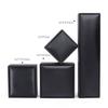 Faux Leather Pendant Ring Display Box Bracelet Necklace Jewelry Storage Case