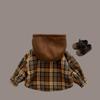 Giacche da Ragazzo Plaid Pile Spessore Cappotti Bambini Moda Capispalla Bambini Inverno Autunno