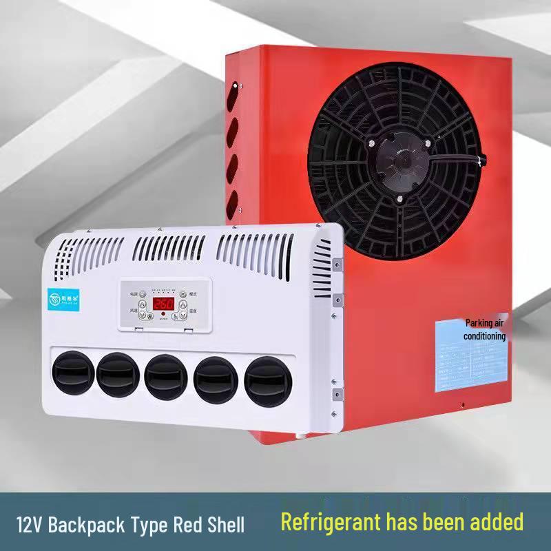 24V Electric Parking Air Conditioner for Large Trucks, RVs, and 12V Vehicle Modifications