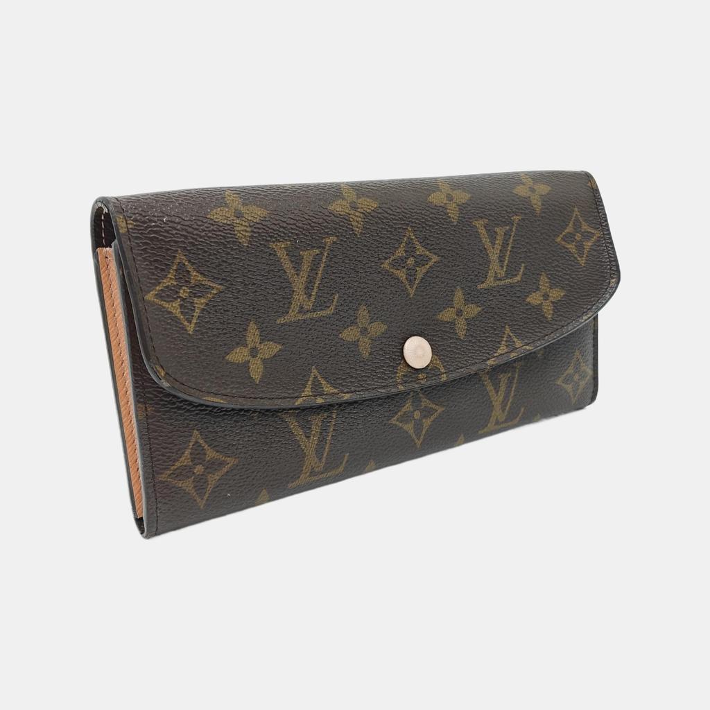 [Pre-Owned] Louis Vuitton Emilie Wallet 'Brown Monogram Canvas' - Very Good #HOK4OV