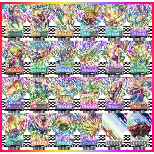 

Bandai Ride Chemi Trading Cards Rainbow Rare 22 Types & Blank Kamedon Card 24-Piece Set Kamen Rider Gatchard Gatcha Driver Gatcha Brothers All Kira PH