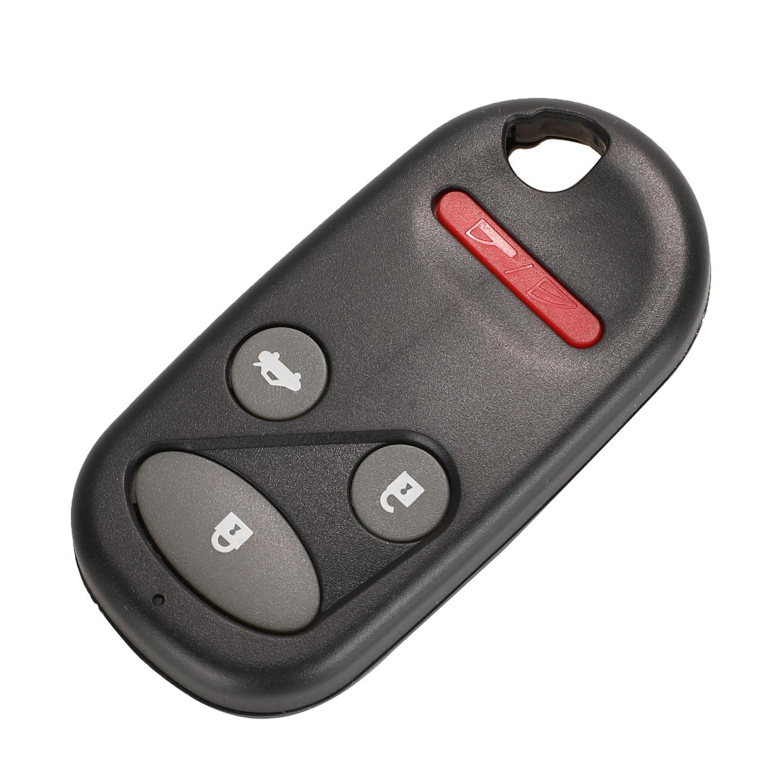 

jingyuqin Стиль 2/3/4 кнопки Чехол-брелок для ключа с пультом для Honda Civic CRV Accord Jazz сожжены оранжевый