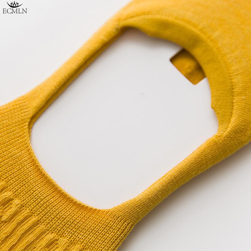 Mode Baumwolle Frauen Socken Feste Schneeflocke Softable Lustige Socken Frauen Sommer Slipper Socken Boot Socken Frauen Socken