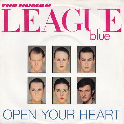7inch Record HUMAN LEAGUE - Open Your Heart VS453 Virgin 1981 UK Pop Used