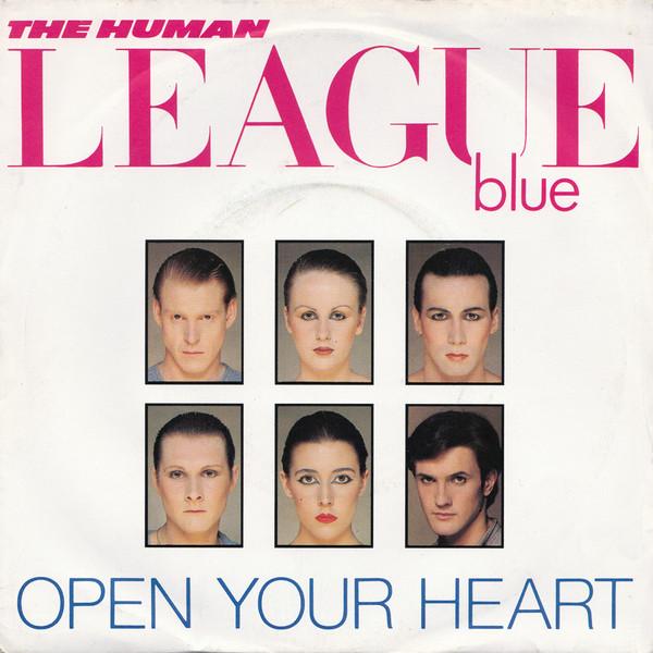 

7inch Record HUMAN LEAGUE - Open Your Heart VS453 Virgin 1981 UK Pop Used