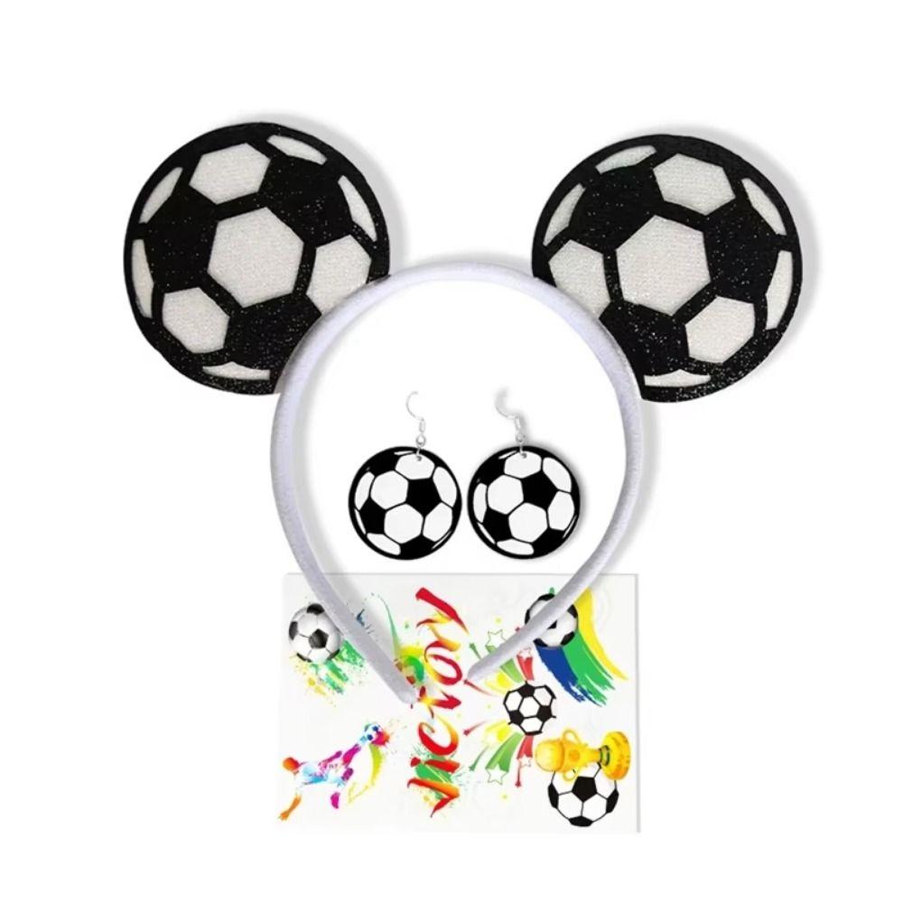 Fringe Skirt Football Match Fan Set Football Theme Cheerleading Gear Set  Game Day Match Party