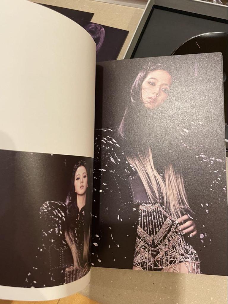 [USED] First edition BLACKPINK album BORNPINK BLACK ver. with trading card