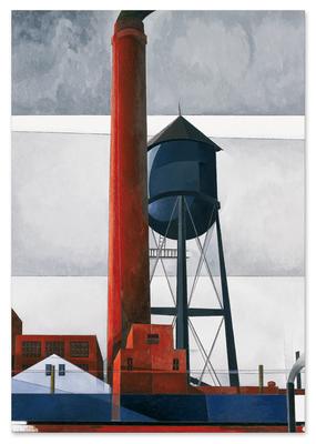 Poster Abstraction Charles Demuth Factory