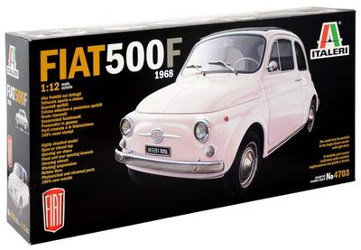 Plastikový model Tamiya Italeri Classic Car Series Fiat 500F 37703 č. 4703 v měřítku 1:12.