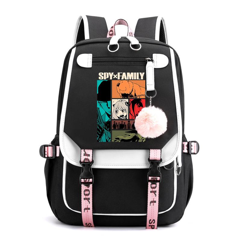 RiMan SPY x FAMILY Spy Play House Backpack Junior High School Student Personality Trend College Style School Bag