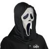 Generisk Scream Spøgelsesansigtsmaske Halloween Gyser Cosplay Hovedbeklædning Skræmmende Silikone Rekvisit til Voksenfest NPC Rollespil