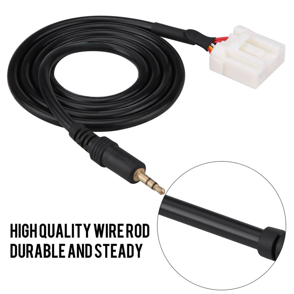 3.5MM AUX Audio Input Radio MP3 Player Cellphone Input Adapter Cable for Less Than Span Class= Ui Risk_flag3 More